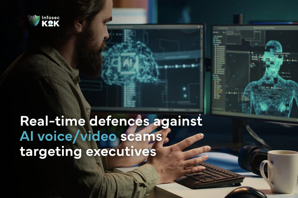 Real-time defences against AI voice/video scams targeting executives